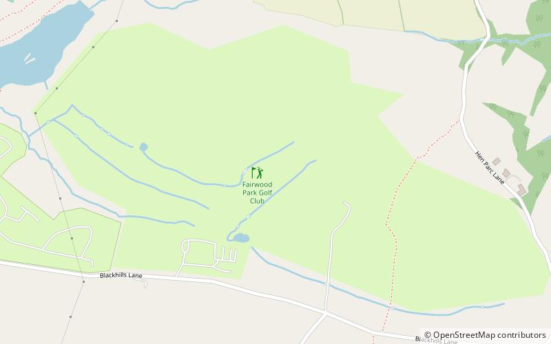 Fairwood Park Golf Course location map