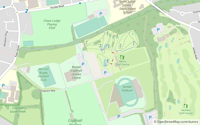 Captains Bay Adventure Golf location map