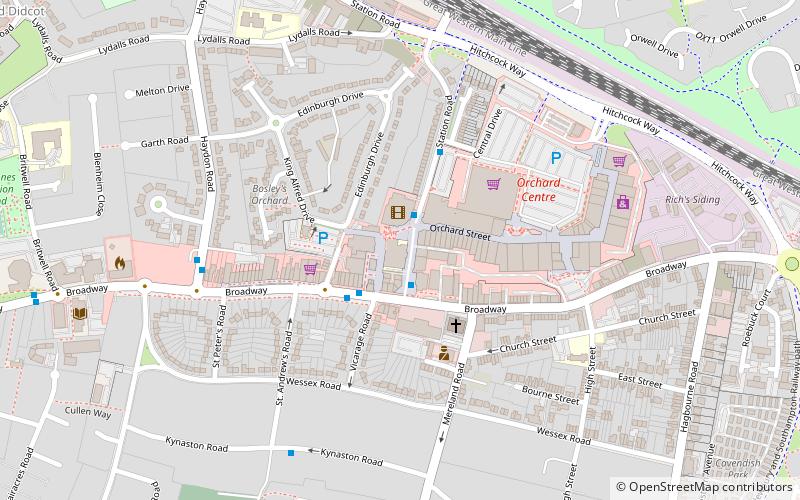 cornerstone arts centre didcot location map