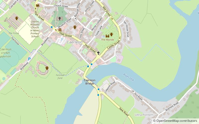 Hanbury Arms location map