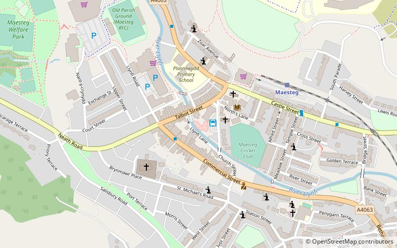 Maesteg Town Hall location map