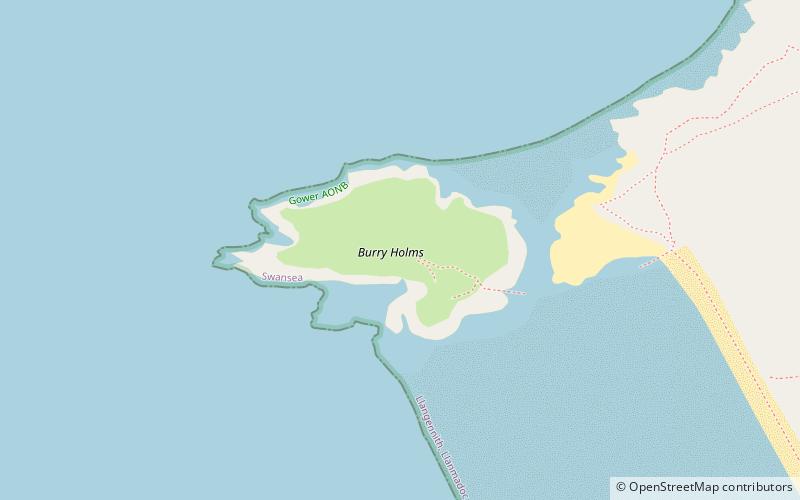 Ynys Lanwol location map