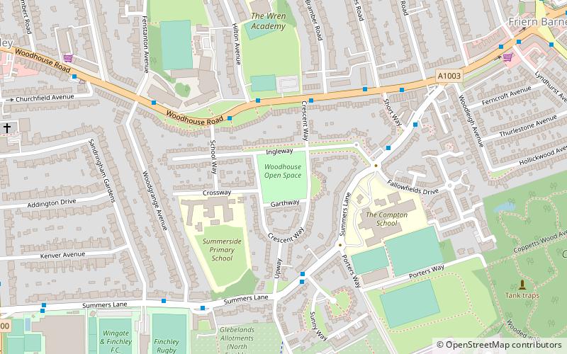 woodhouse college london location map
