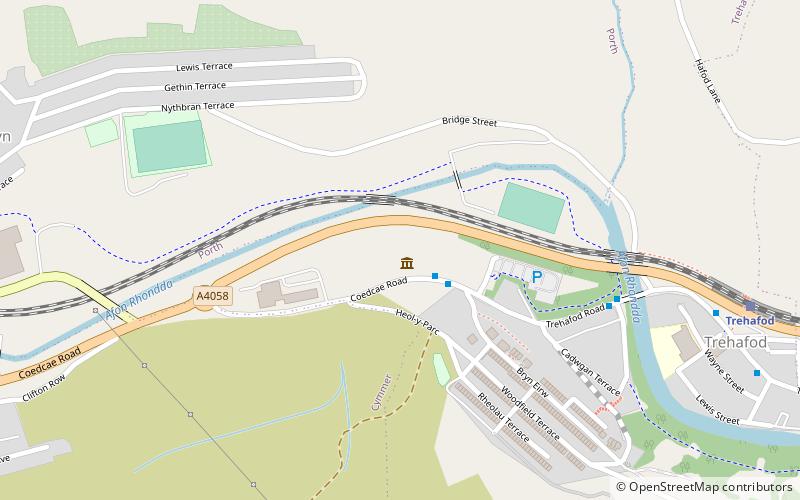 Rhondda Heritage Park location map