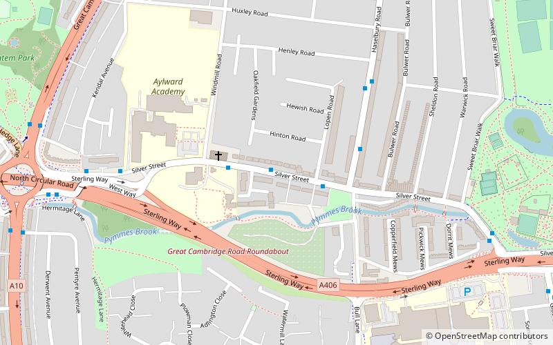 Millfield Theatre location map