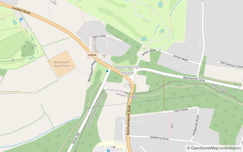 Batchworth Heath location map