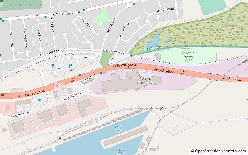 Limitless Trampoline Park Swansea location map