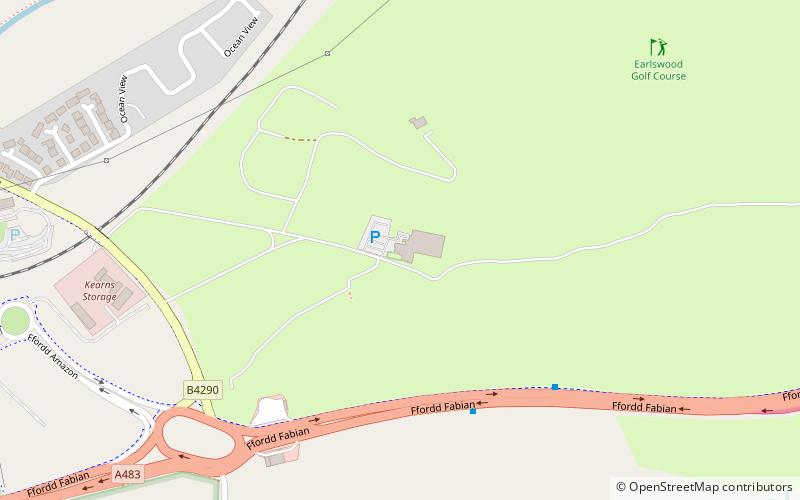 Swansea Bay Golf Club location map