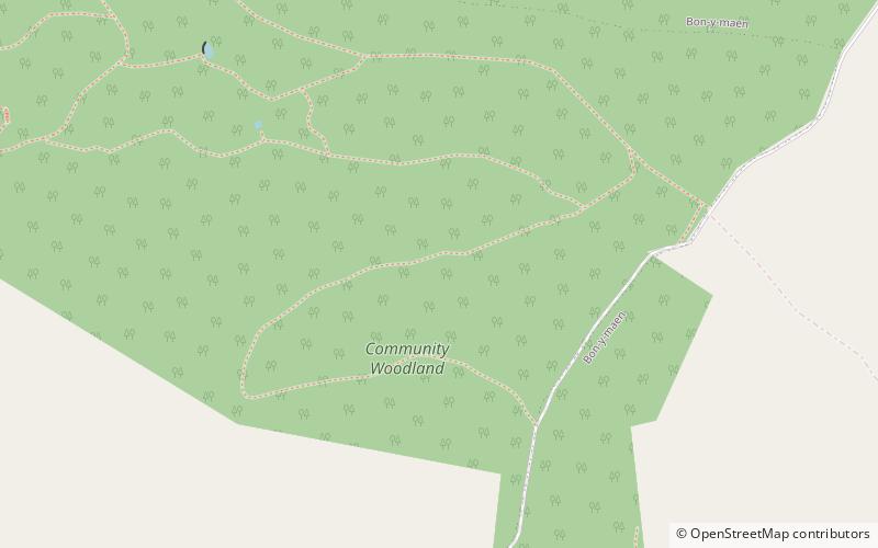 Kilvey Community Woodland location map