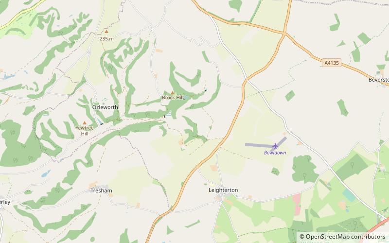 Boxwell SSSI location map