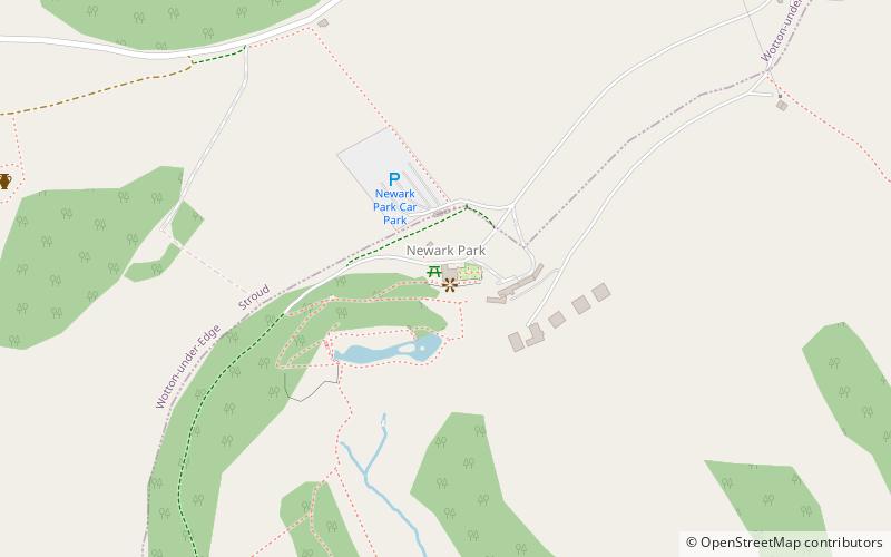 Newark Park location map