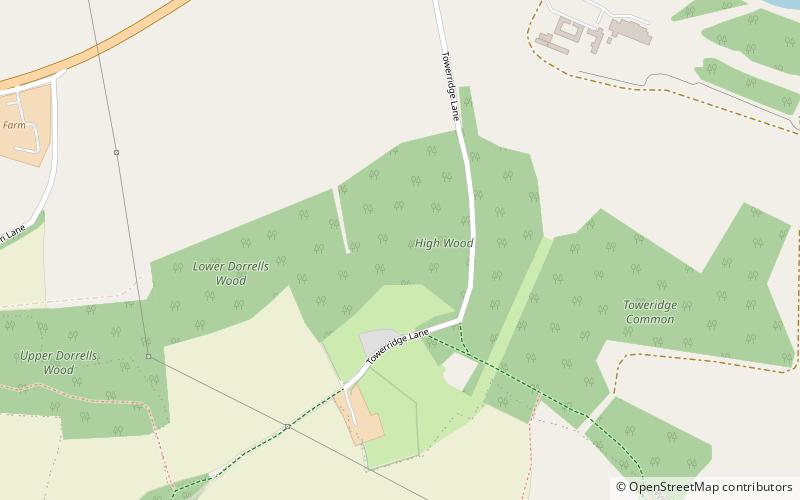 distrito de wycombe high wycombe location map
