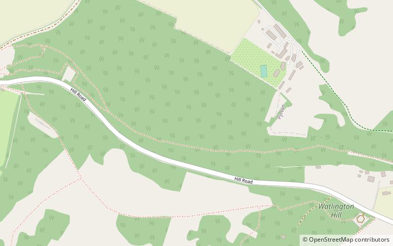 Watlington and Pyrton Hills location map
