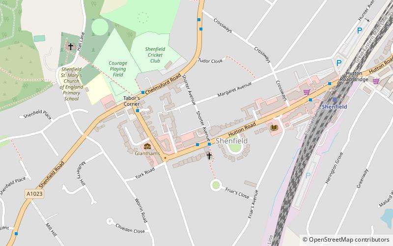 Cranbrook Strict Baptist Chapel location map