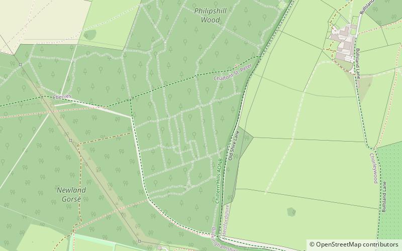 Philipshill Wood location map