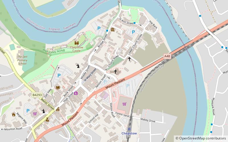 Priory Church of St Mary location map