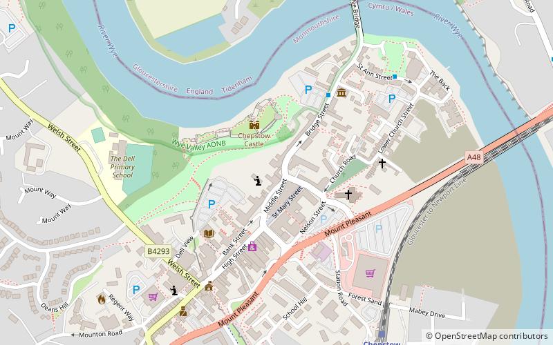 Powis Almshouses location map