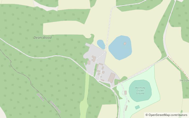 Wormsley Park location map