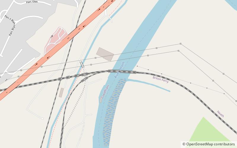 Swing Bridge location map