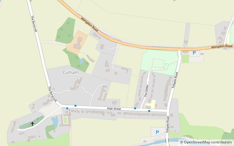 culham court abingdon location map