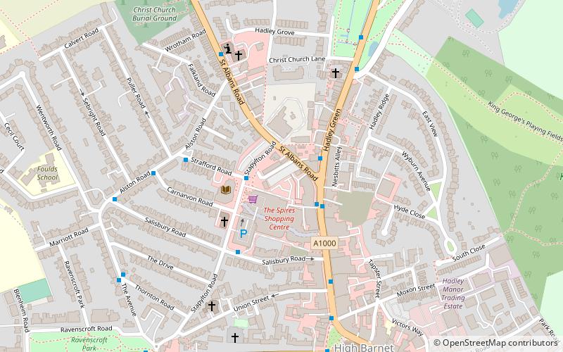 Barnet Market location map