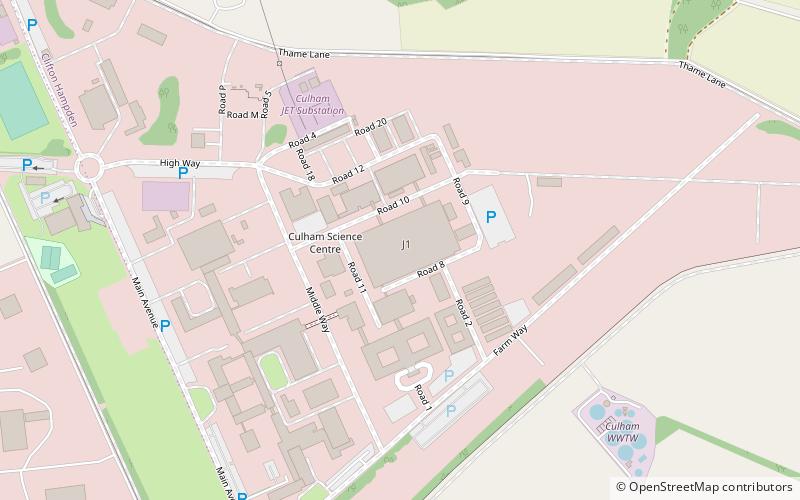 joint european torus abingdon on thames location map