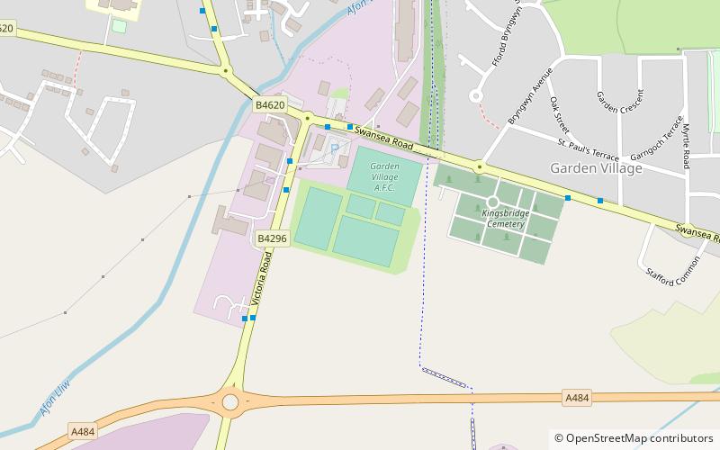 Stafford Common location map