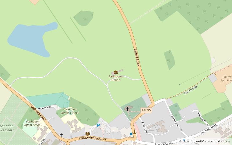 Faringdon House location map