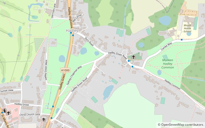 Hollybush location map
