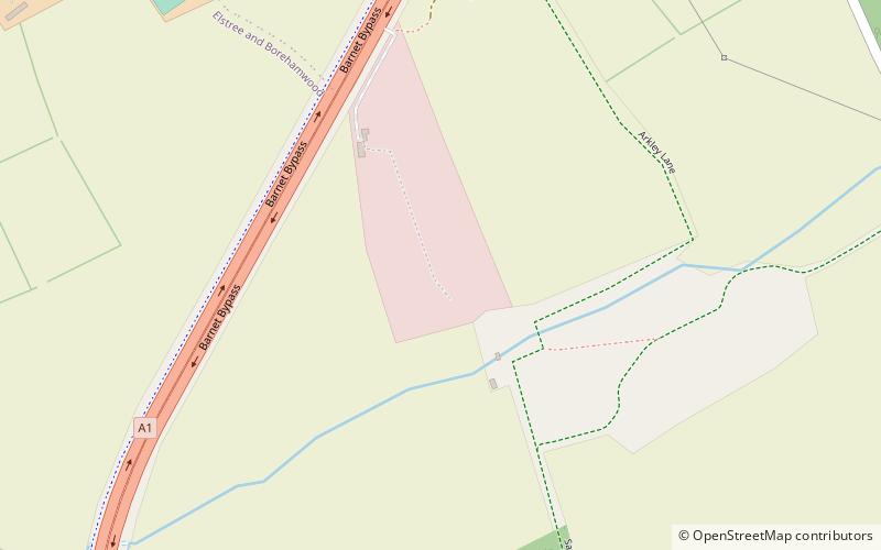 Saffron Green Meadows location map