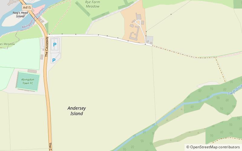 Andersey Island location map