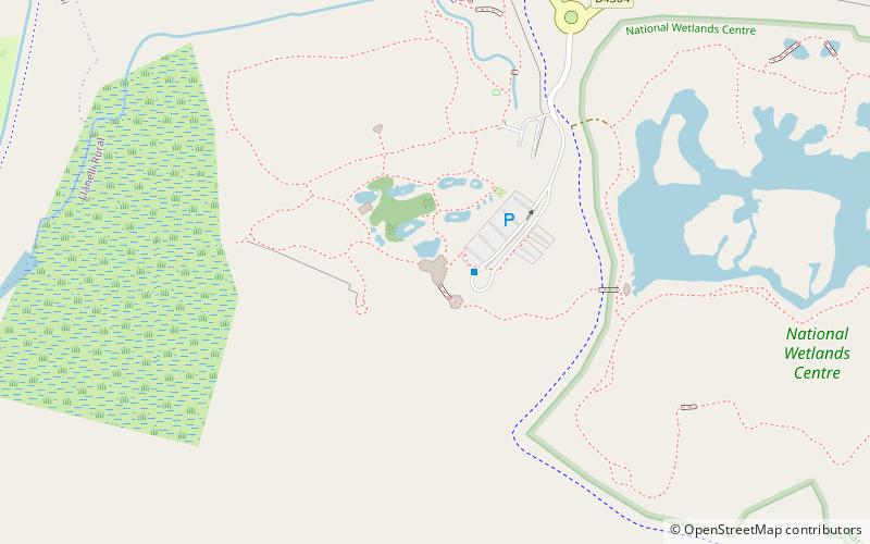 WWT Llanelli location map