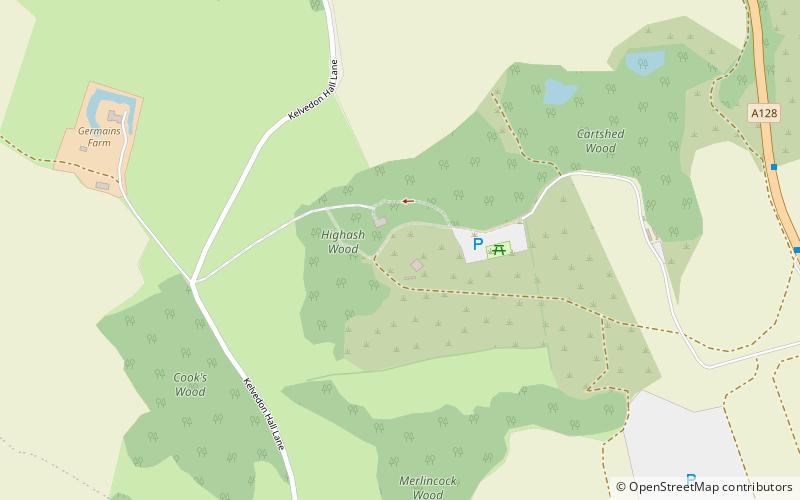 Kelvedon Hatch Secret Nuclear Bunker location map