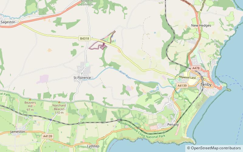 Carswell Medieval House location map