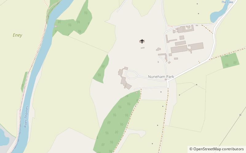 Nuneham House location map
