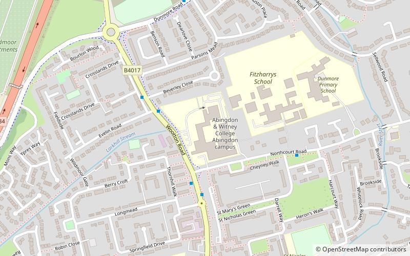 Abingdon & Witney College location map