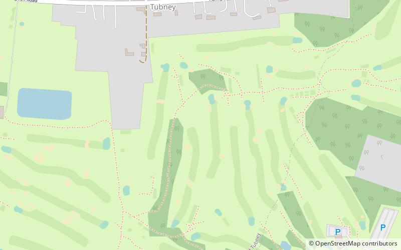 Frilford Heath location map