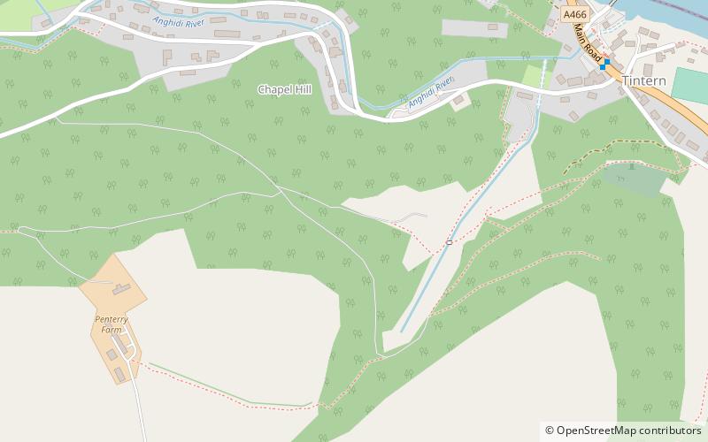 chapel hill tintern location map