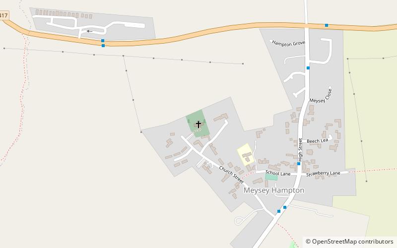 St Mary location map