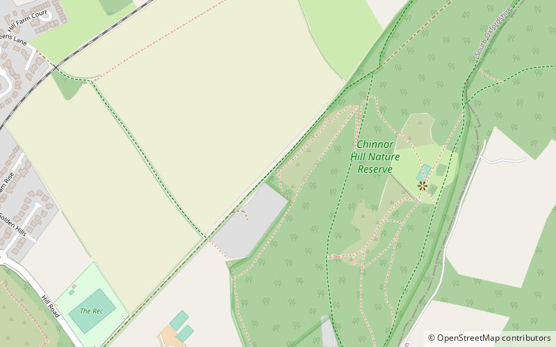 Chinnor Hill location map