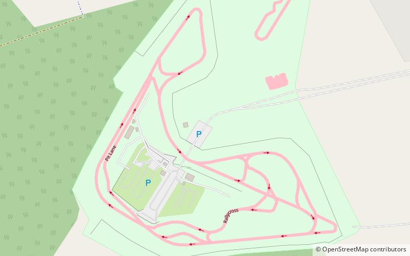 pembrey circuit llanelli location map