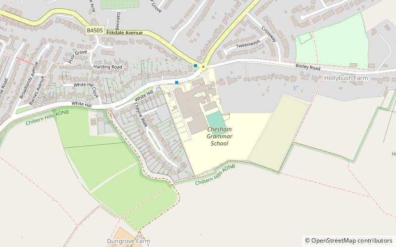 Chesham Grammar School location map