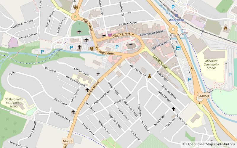 Calfaria location map