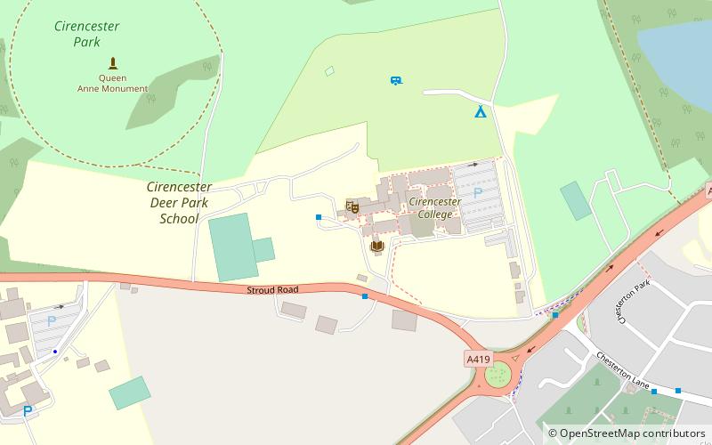 the sundial theatre company cirencester location map