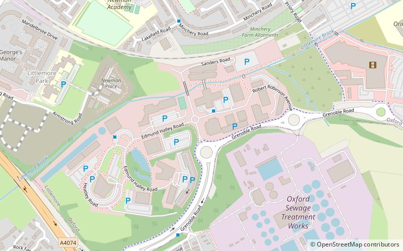Oxford Science Park location map