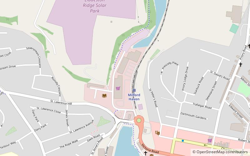 Havens Head Retail Park location map