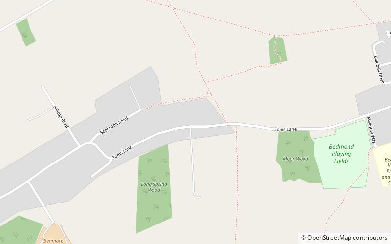 Longspring Wood location map