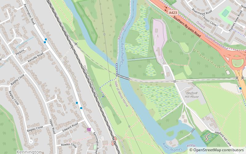 Kennington Railway Bridge location map