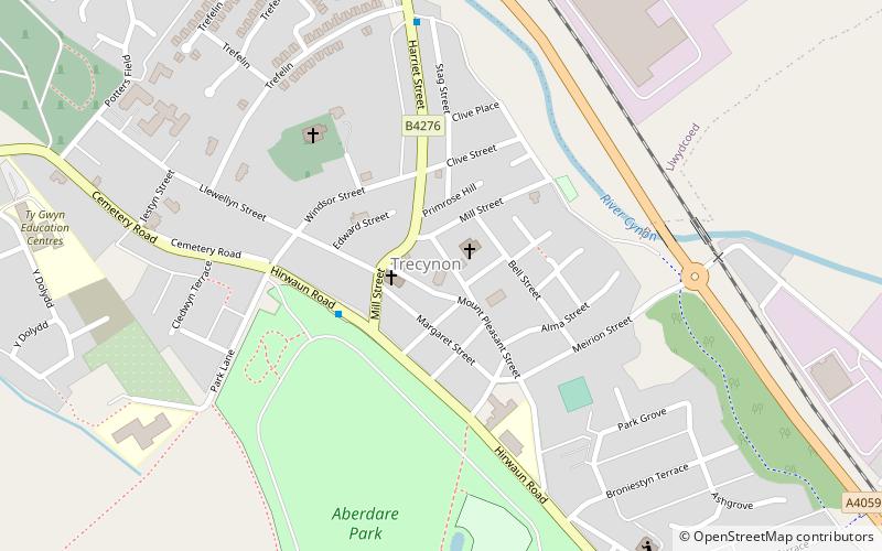 ebenezer aberdare location map