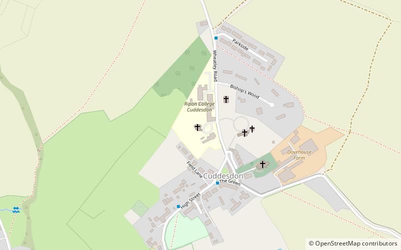 Bishop Edward King Chapel location map